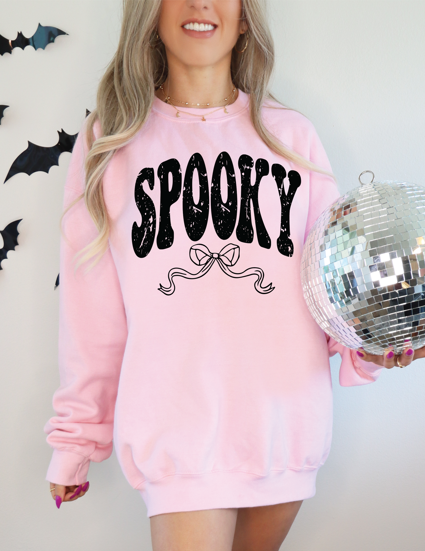 Spooky Bow Crewneck