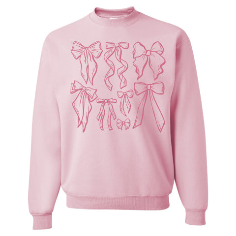 Bows on Bows Sweatshirt (P)