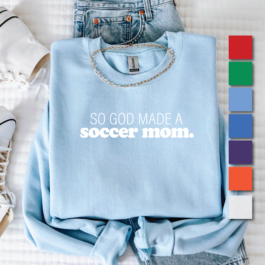 So God made a Soccer mom. (T)