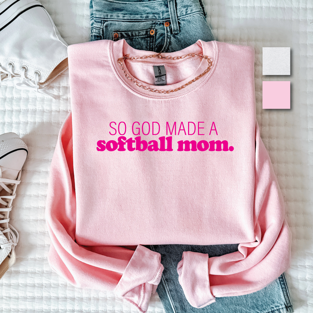 So God made a Softball mom. (T)